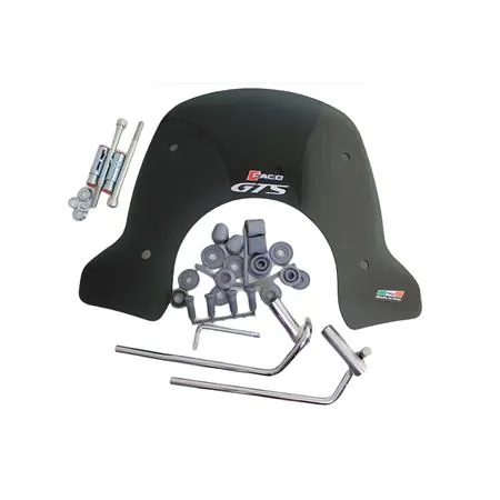 29000 Cupolino fume' FACO new line per maxi scooter Piaggio Vespa GTS 125, 250, 300 cc completo di attacchi