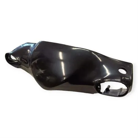 Copri manubrio Faco in plastica grezzo non verniciato per scooter Gilera Typhoon 50 cc e Piaggio Nrg, Ntt Nrg Mc2 prodotti fino al 1998, ricambio G87
