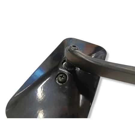 Retrovisore sx/dx cromo nero, ricambio 6024