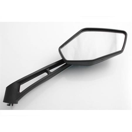Specchietto retrovisore destro nero (FAR), ricambio 6090
