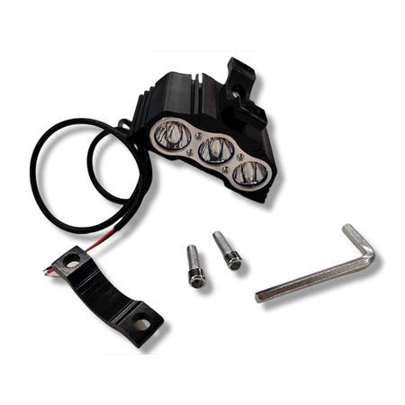 Proiettore ausiliario triplo led, ricambio 7658