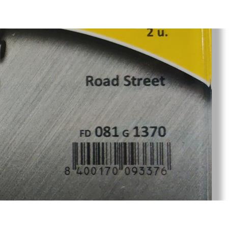 Cp.pastiglie synt. street brake, ricambio FD081G1370