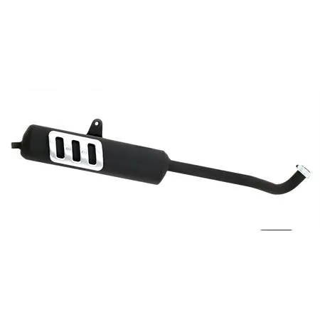 Marmitta Giannelli per ciclomotore Piaggio SI con forma ovale new original, ricambio 30043