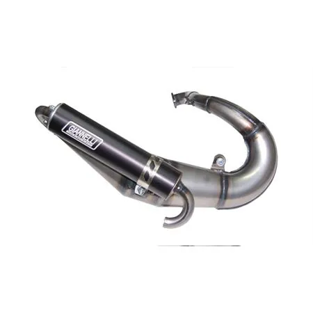 Marmitta Ape Piaggio Racing corsa lunga (Giannelli), ricambio 30057