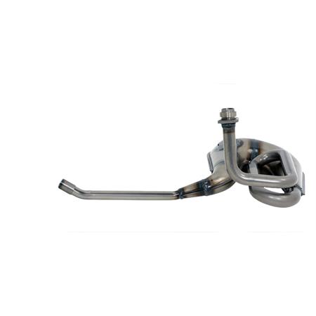 Marmitta giannelli per  vespa lml 125 150 4t omologata eu, ricambio 30601