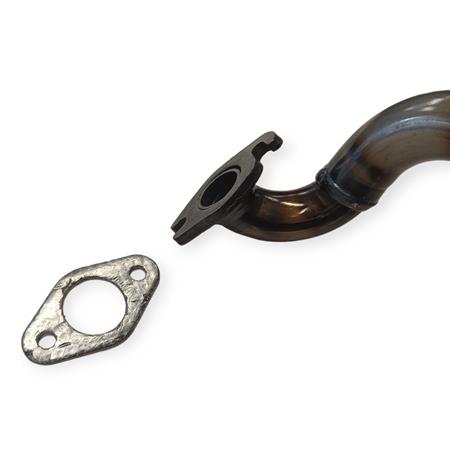 Marmitta reverse Malaguti F12 aria con motore cinese (Giannelli), ricambio 31255E