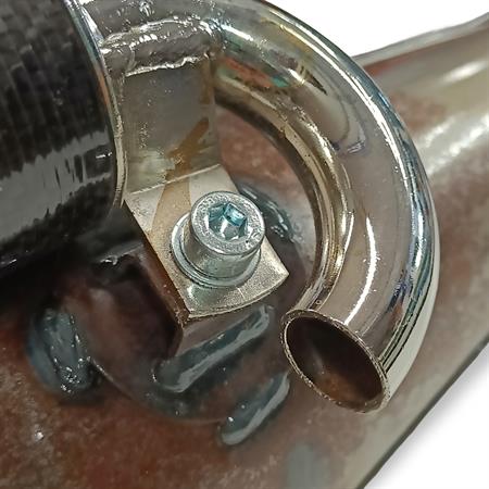 Marmitta scooter extra Malaguti F12 08-09 (Giannelli), ricambio 31256P