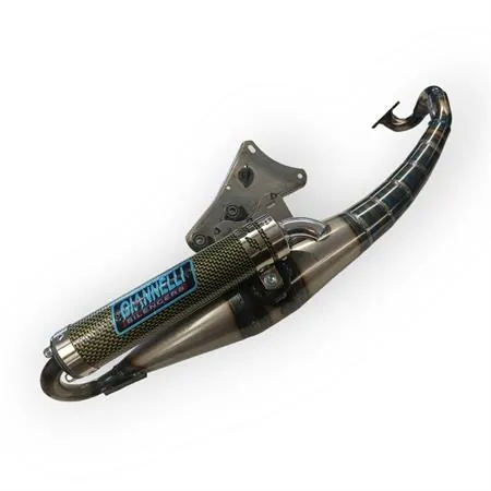 Marmitta reverse Malaguti F12r non power up (Giannelli), ricambio 31260E