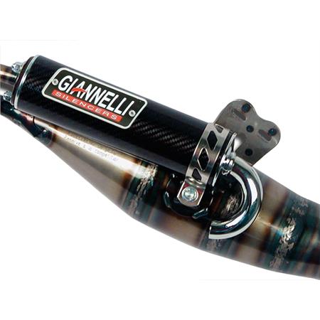 Marmitta Giannelli shot omologata con collettore scomposto per Aprilia gulliver aria 1995 - 2001 - gulliver lc 1995 - 2001 -Rally aria dal 1995 al 1999, ricambio 31601T