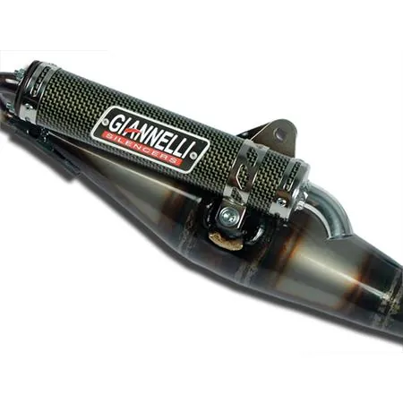 31612E Marmitta Giannelli Reverse omologata per Malaguti F12 Phantom/F15 Firefox aria e liquido (1994-2006)