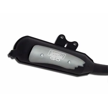 Marmitta Giannelli Go per scooter Kymco 50 2 tempi  raffreddamento aria e liquido, ricambio 31619R