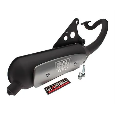 Marmitta Giannelli GO tipo originale per scooter MBK Nitro 50 e  Yamaha Aerox 50 tutte le versioni a 2 tempi, ricambio 31639R