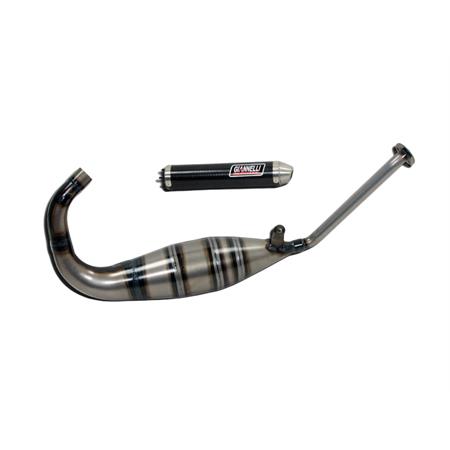 Silenziatore alluminio stradale 2T omologato EU 2 Tempi Aprilia RS4 50, codice 33661HF