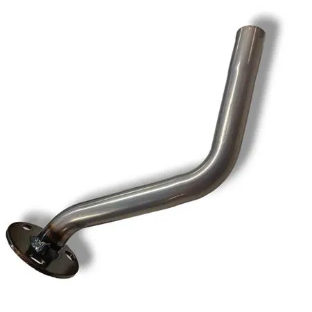 Silenziatore Giannelli in alluminio con forma tonda da abbinare alla pancia espansione codice 34076HF per ciclomotore enduro Sherco HRD 50 cc prodotti dal 1999 fino al 2002, codice 34077HF