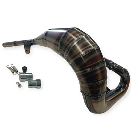 34918 GIANNELLI SCARICO COMPLETO OMOLOGATO ENDURO 2T ALLUMINIO APRILIA RX 50 1995 95 34917