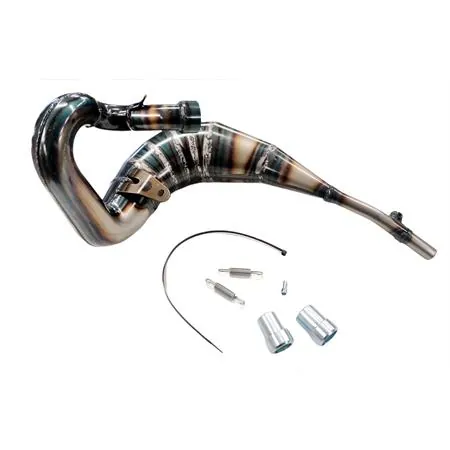 34085HF Marmitta espansione Giannelli per enduro e motard KSR moto TR 50 SM e SX prodotti dal 2014 al 2016 con type D01
