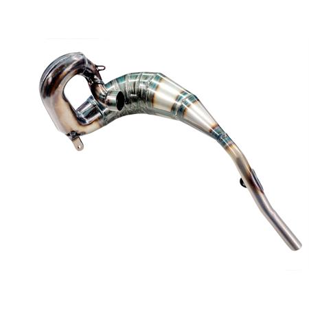 Marmitta espansione Giannelli modello Sonic con diametro imbocco silenziatore da 22 mm per enduro e motard Beta RR 50cc prodotti dal 2021 fino al 2022 con type C5, codice 34090HF