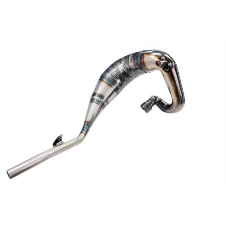 Marmitta espansione Giannelli modello Sonic con diametro imbocco silenziatore da 22 mm per enduro e motard Beta RR 50cc prodotti dal 2021 fino al 2022 con type C5, codice 34090HF