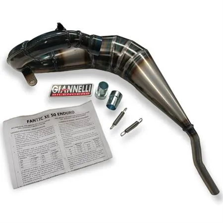 Marmitta racing fantic motor xe 50 endur, ricambio 34093HF