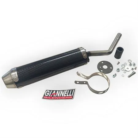 Silenziatore carbonio enduro/cross 2T 2 Tempi Fantic Motor 50ER - 50MR Competizione, codice 34698HF