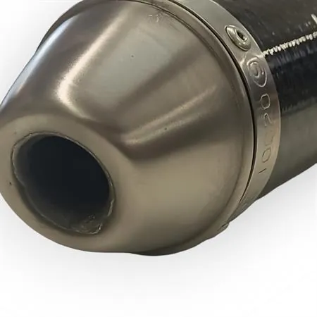 Silenziatore carbonio enduro/cross 2T 2 Tempi Fantic Motor 50ER - 50MR Competizione, codice 34698HF