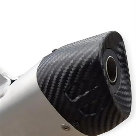 34710HS Silenziatore Giannelli Sonic 34710HS per BETA ENDURO/MOTARD RR 50cc prodotti dal 2021 fino al 2022 (type C5) con Ø innesto 22mm omologato in alluminio anodizzato argento