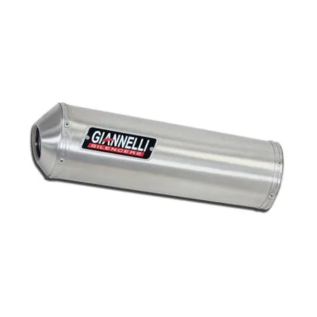 Slip on MINI OVAL  alluminio 4 Tempi Kawasaki KLR 650, codice 73691A1