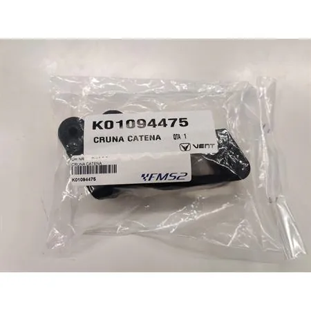 K01094475 Cruna catena posteriore originale Vent HM in plastica nera per enduro e motard 50/125cc 2T