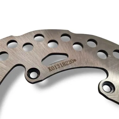 Disco freno posteriore diametro 220 mm con profilo wave originale Vent HM con fissaggio a 6 viti per 50 e 125 cc prodotti dal 2018 in poi, ricambio K01318220