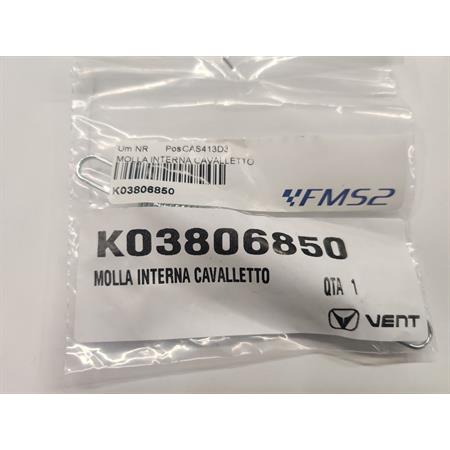 Molla interna ritorno cavalletto laterale originale Hm - Vent per 50, 125, 250 e 450 cc 2 e 4 tempi, ricambio K03806850