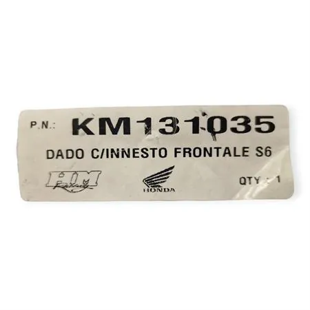 KM131035 Dado innesto frontale avviamento Franco Morini S6 KM131035 Vent HM per Malaguti Grizzly 50, HM e Aprilia - OEM 60911000 67008700