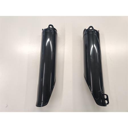 Coppia parasteli forcella anteriore di colore nero per HM-Vent 50, 125, 250 e 450 cc prodotti dal 2003 fino al 2012, ricambio SM00120