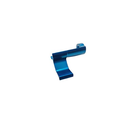 Fermo asta tirante frizione HM - Vent in alluminio CNC con anodizzazione di colore azzurro per motori Minarelli serie AM6, ricambio SP901527B