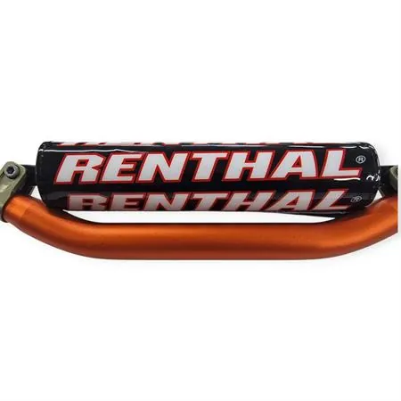 999-01-OR-07-185 Manubrio RENTHAL TWINWALL 999 McGrath 28,6 mm anodizzato arancio – Compatibile moto cross, offroad e motard