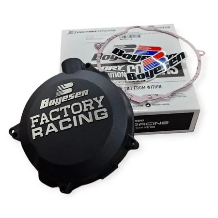 Coperchio frizione BOYESEN BOYCC-41B per KTM EXC 125 2001-2016, SX 125 2001-2015, SX 150 2007-2015,  Husqvarna TE 125 2014-2016, TC 125 2014-2015 e Husaberg TE 125 2012-2014