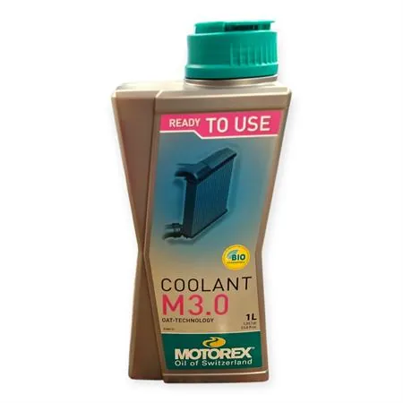 Liquido di raffreddamento Motorex M3.0 rosa pronto all'uso - flacone da 1 litro, ricambio M308100