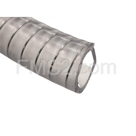 Tubo trasparente spirale acciaio 19x26mm al mt, ricambio MF4800119
