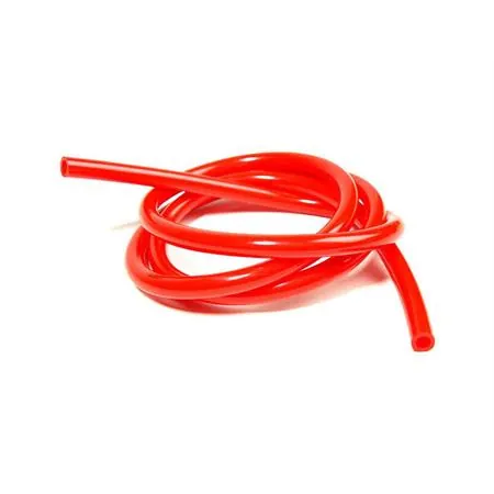 Tubo benzina in gomma siliconica colore rosso, rotolo con prezzo al metro, (Motoforce), ricambio MF4800827