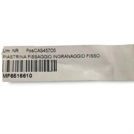 Piastrina fissaggio ingranaggio fisso avviamento elettrico Motoforce MF6516610 per Minarelli orizzontale aria e liquido tutte le versioni OEM 4CUE55320000
