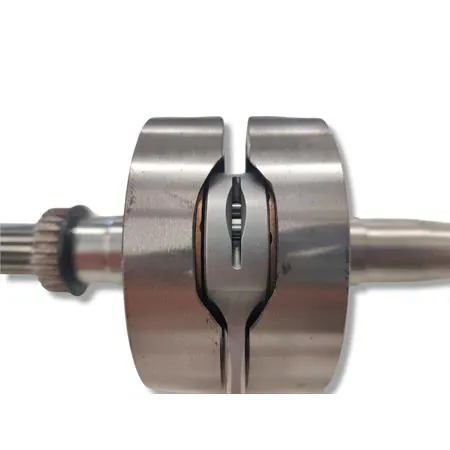 Albero motore Piaggio Gilera con biella ricavata dal pieno e interasse 80 (Asso), ricambio GB692SCC