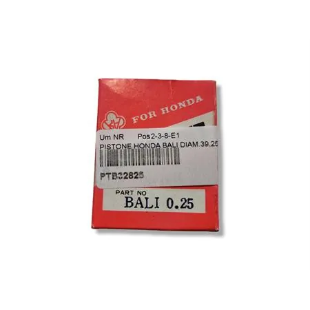 PTB32825 Pistone Honda Bali diametro 39.25 bifascia (Asso)