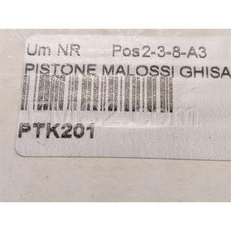 Pistone Malossi ghisa diametro 47.00 minar bif (Asso), ricambio PTK201