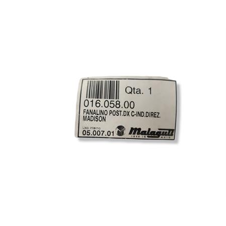 Fanalino post.dx c/ind.direz. madison, ricambio 01605800
