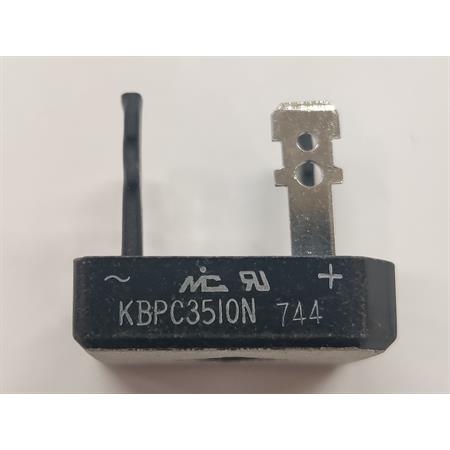 Ponte di diodi 35a 400v struttura in all, ricambio 02507100
