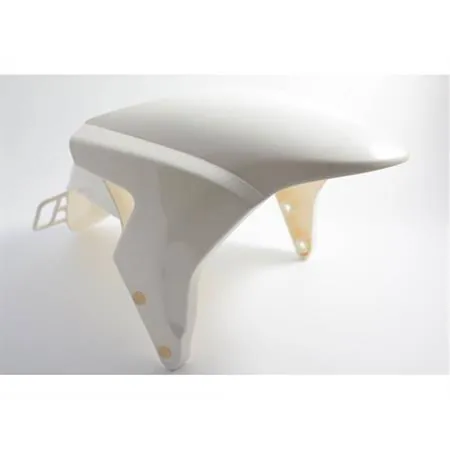 Parafango anteriore plastica F12 restyling bianco (Malaguti), ricambio 05505880