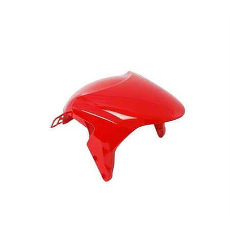 Parafango anteriore plastica F12 restyling rosso (Malaguti), ricambio 05505881