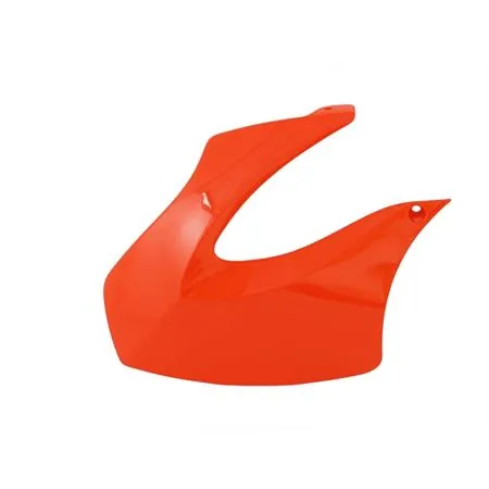 Convogliatore d'aria sinistro radiatore crw colore arancione (Malaguti), ricambio 06207375