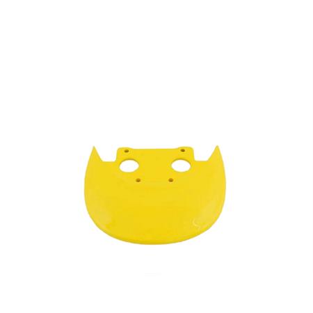 Spoiler posteriore scooter F15 verniciato giallo (Malaguti), ricambio 06312770