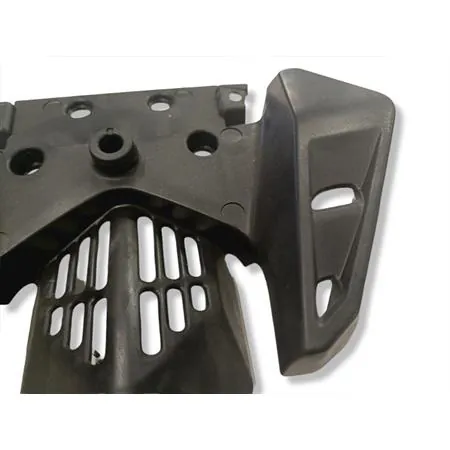 Maniglione non verniciato in plastica copri silenziatore per ciclomotore Malaguti Drakon 50 cc tutte le versioni, ricambio 06324903