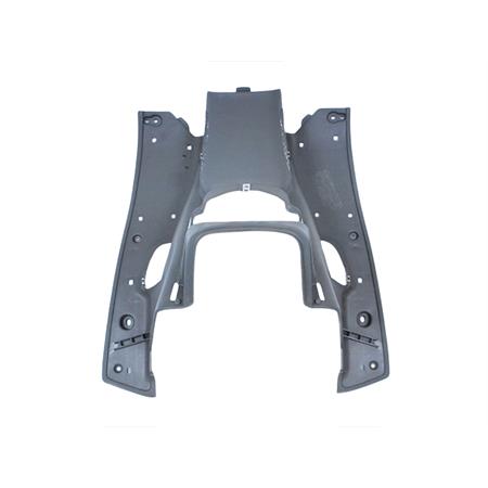 Pedana in plastica grigia F15 (Malaguti), ricambio 06401607